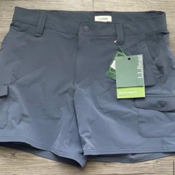 L.L. Bean Women's Stretch Explorer Camp Shorts NWT - Picture 6 of 6